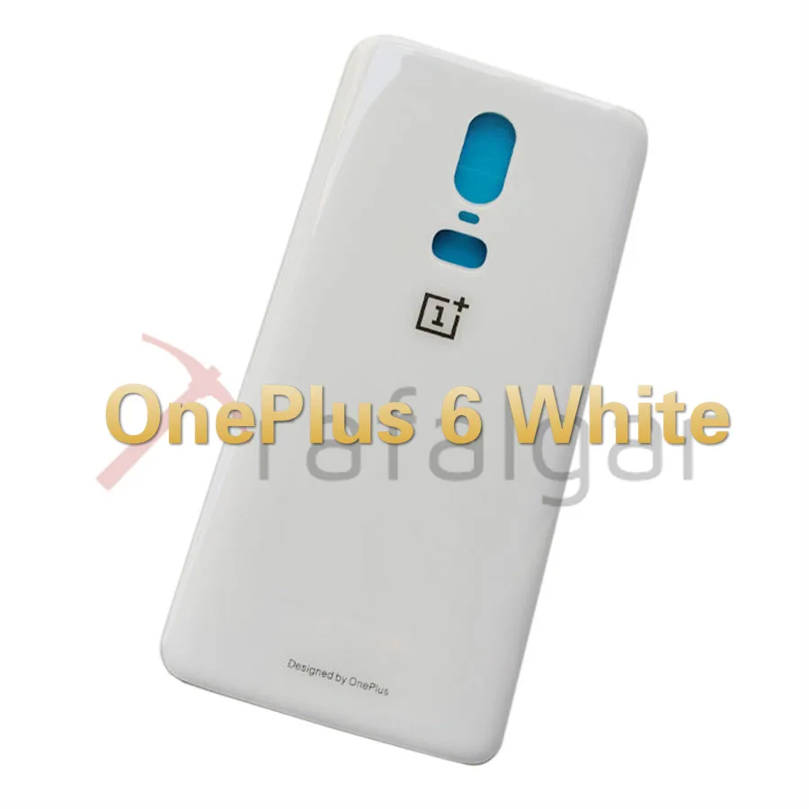 Чехол для аккумулятора Oneplus 6 6T Задняя стеклянная крышка One Plus задняя оконная