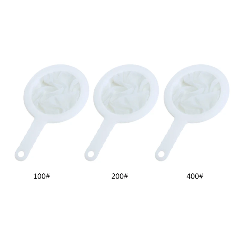 Reusable Nylon Super Fine Colander Mesh Sieve Strainer with Handle for Honey Juice Tea Soymilk Coffee Filter | Дом и сад