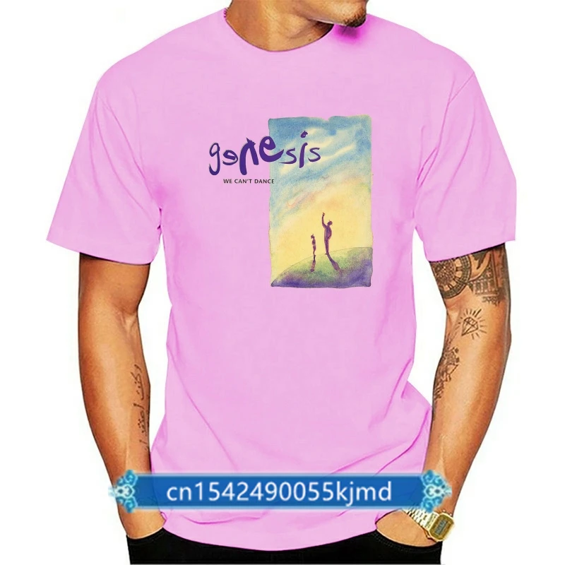 

New Genesis We Can'T Dance Rock Band Legend Men'S White T-Shirt Tops Tee Shirt