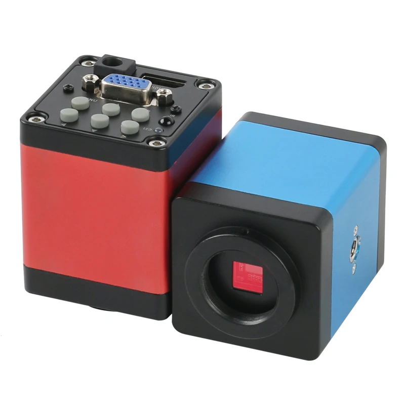 

14MP 1080P HDMI VGA Industry Video Microscope Camera C MOUNT Lens For Phone Tablet PC PCB IC Observe Soldering Repair