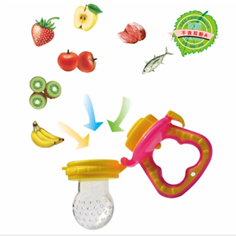 100 Pcs Pacifier Accessories General Silicone replace bag Fruits and vegetables Nipple bite Size S/M/L | Мать и ребенок