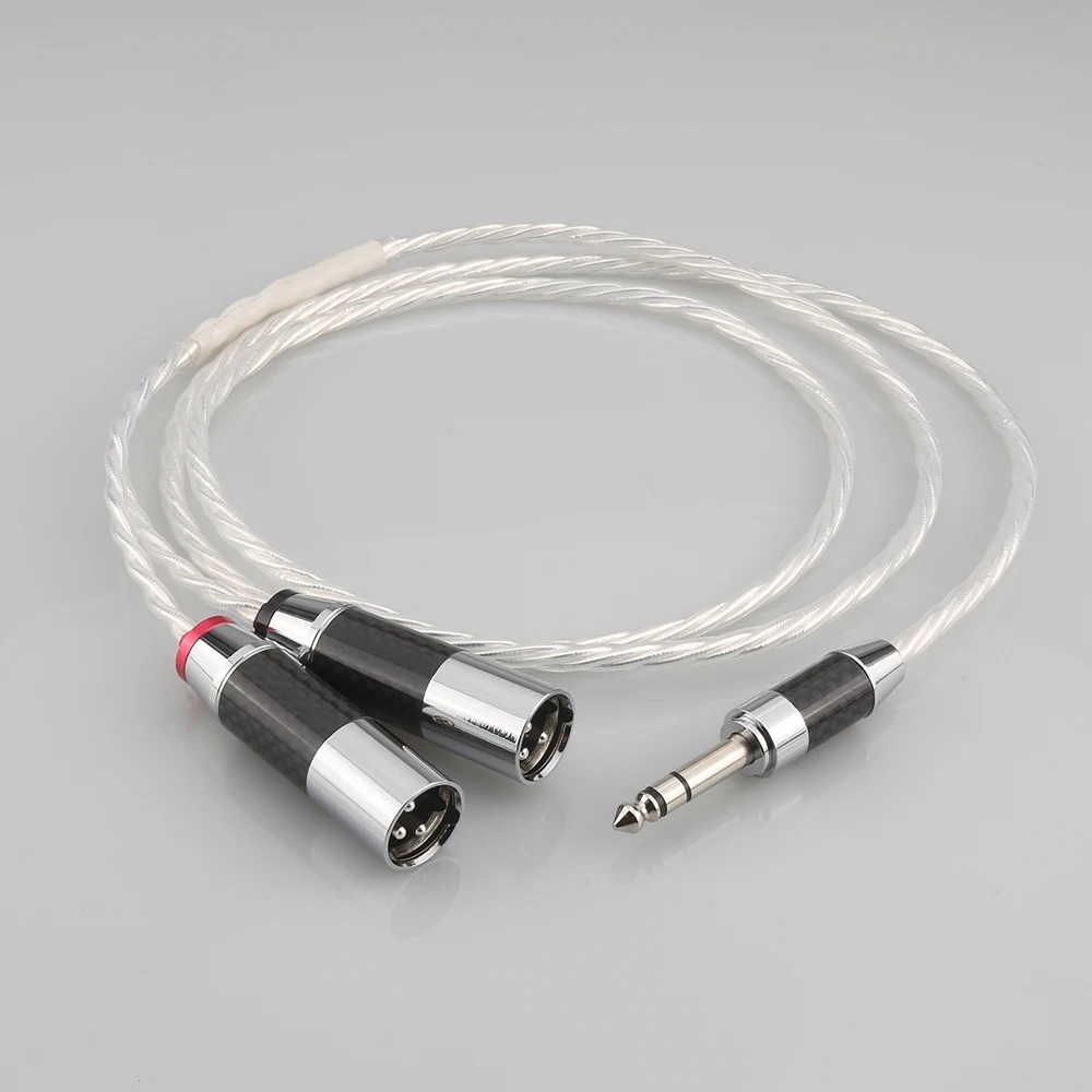 

HI-End Odin 6.35mm 1/4" TRS Male Plug to 2 XLR Female Microphone Stereo Audio Y Cable