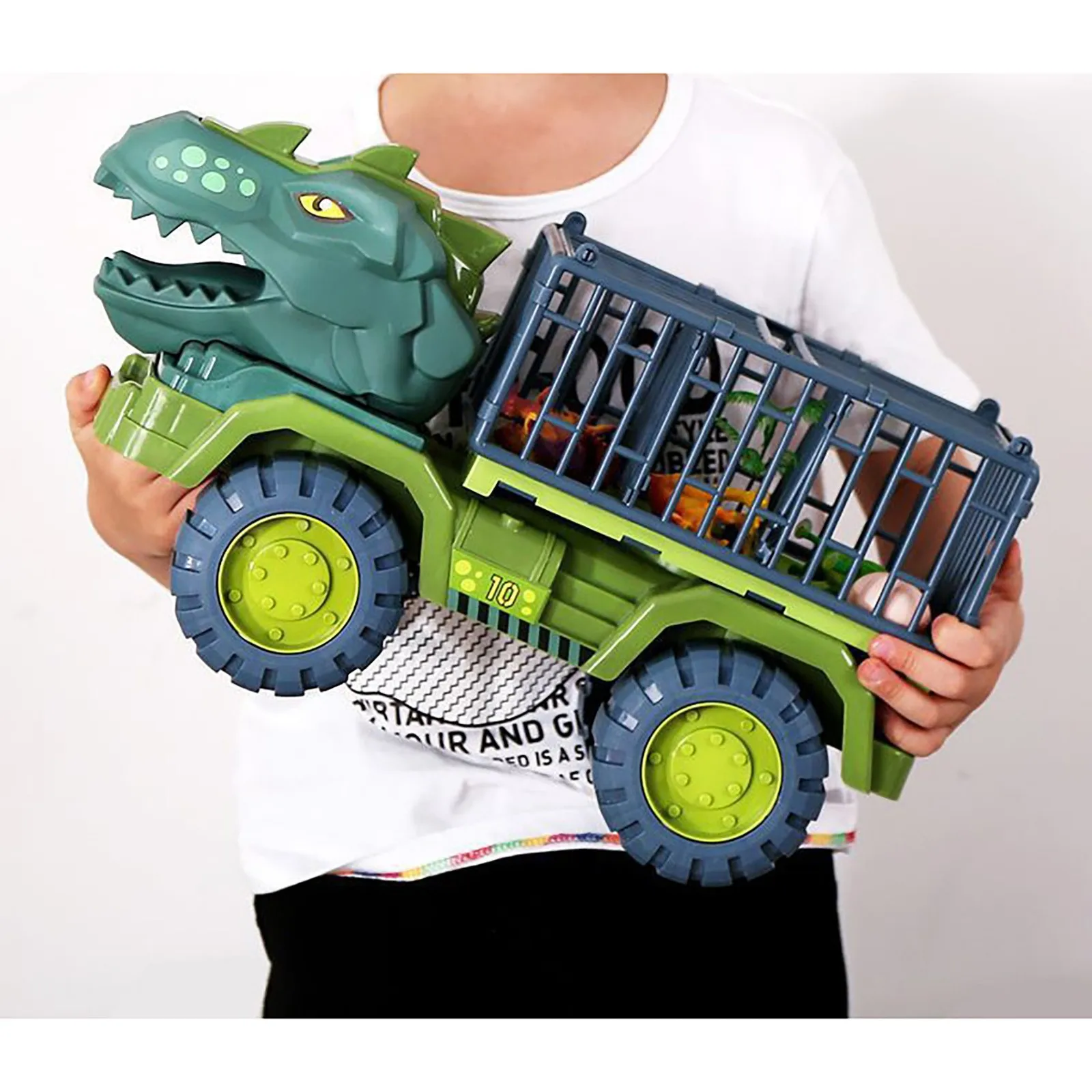

Грузовик-переноска для автомобилей с динозаврами, игрушки-динозавры, трёхлитный игровой коврик, игровой набор, игрушки для детей, мальчиков...