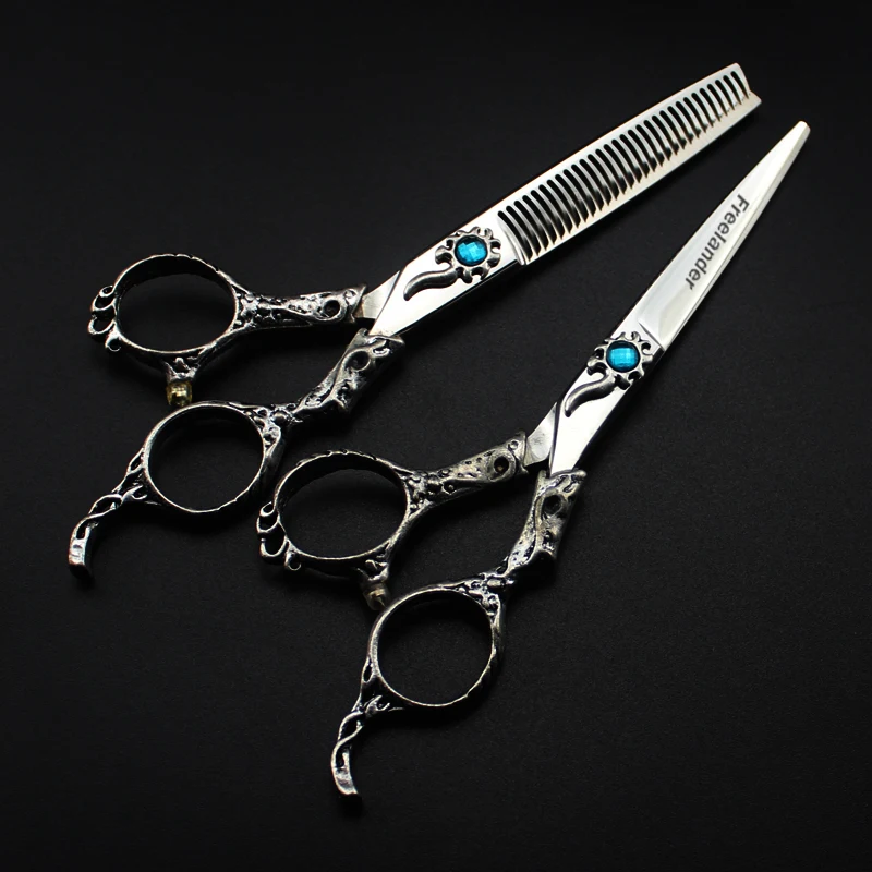 

6.0inch Hairdressing scissors flat shear thinning scissors