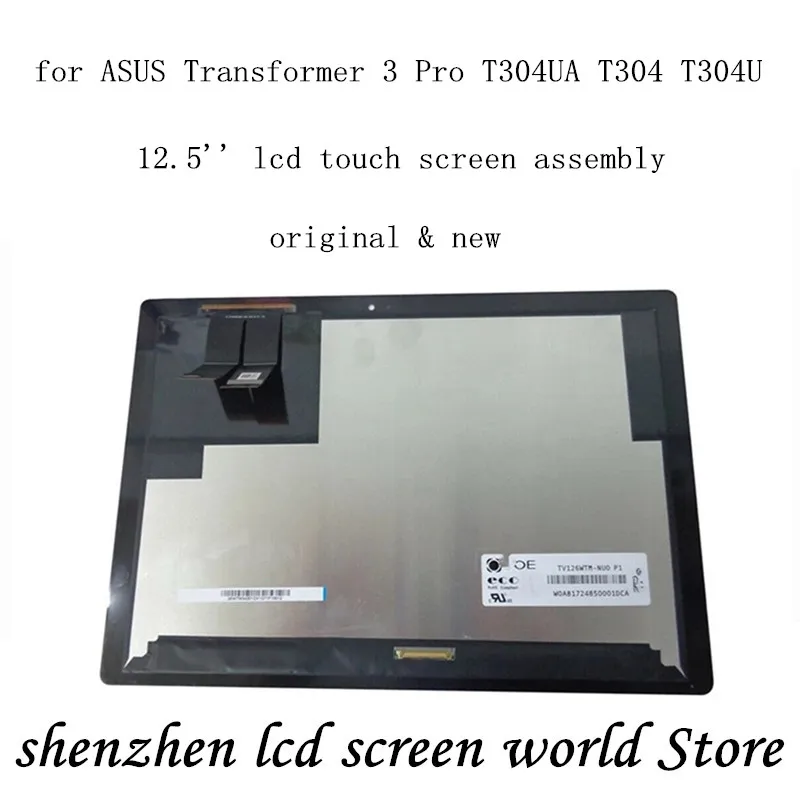 Оригинальный сенсорный ЖК-экран для ASUS Transformer 3 Pro T304UA T304 T304U 12 6-дюймовый экран