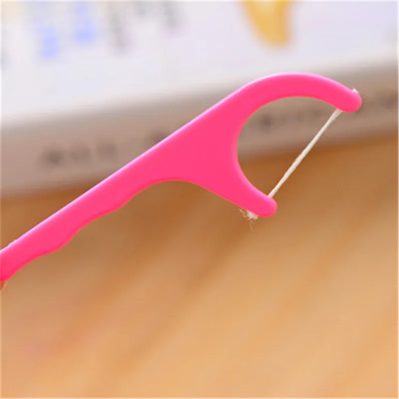 20 шт./лот зубная нить гигиена полости рта стоматологические палочки зубочистка