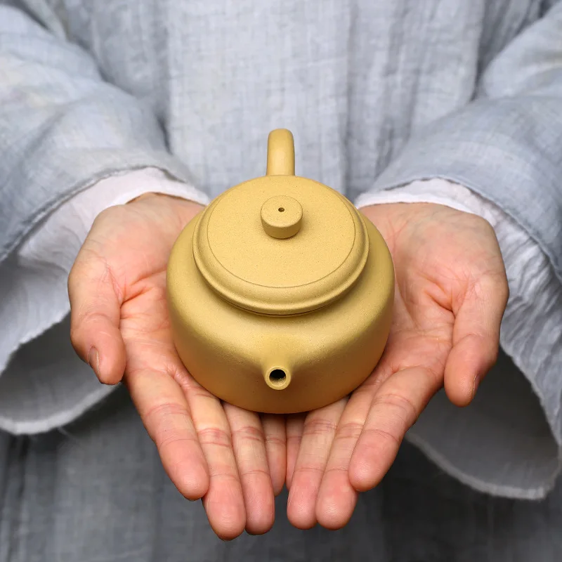 180 мл грязи Дуань Исин фиолетовый глиняный ручной работы Чайник Кунг Фу