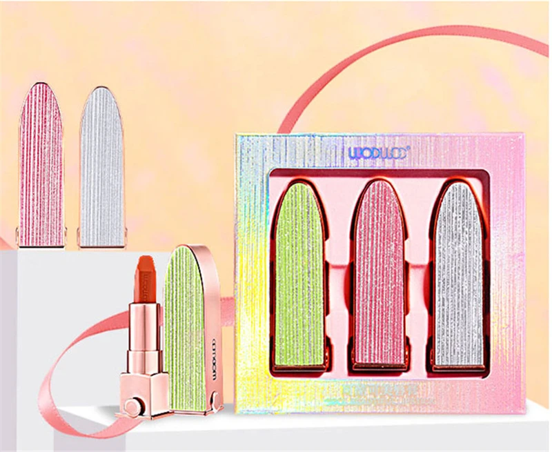 Матовый водостойкий макияж набор из помад длинный прочный стержень бальзам для