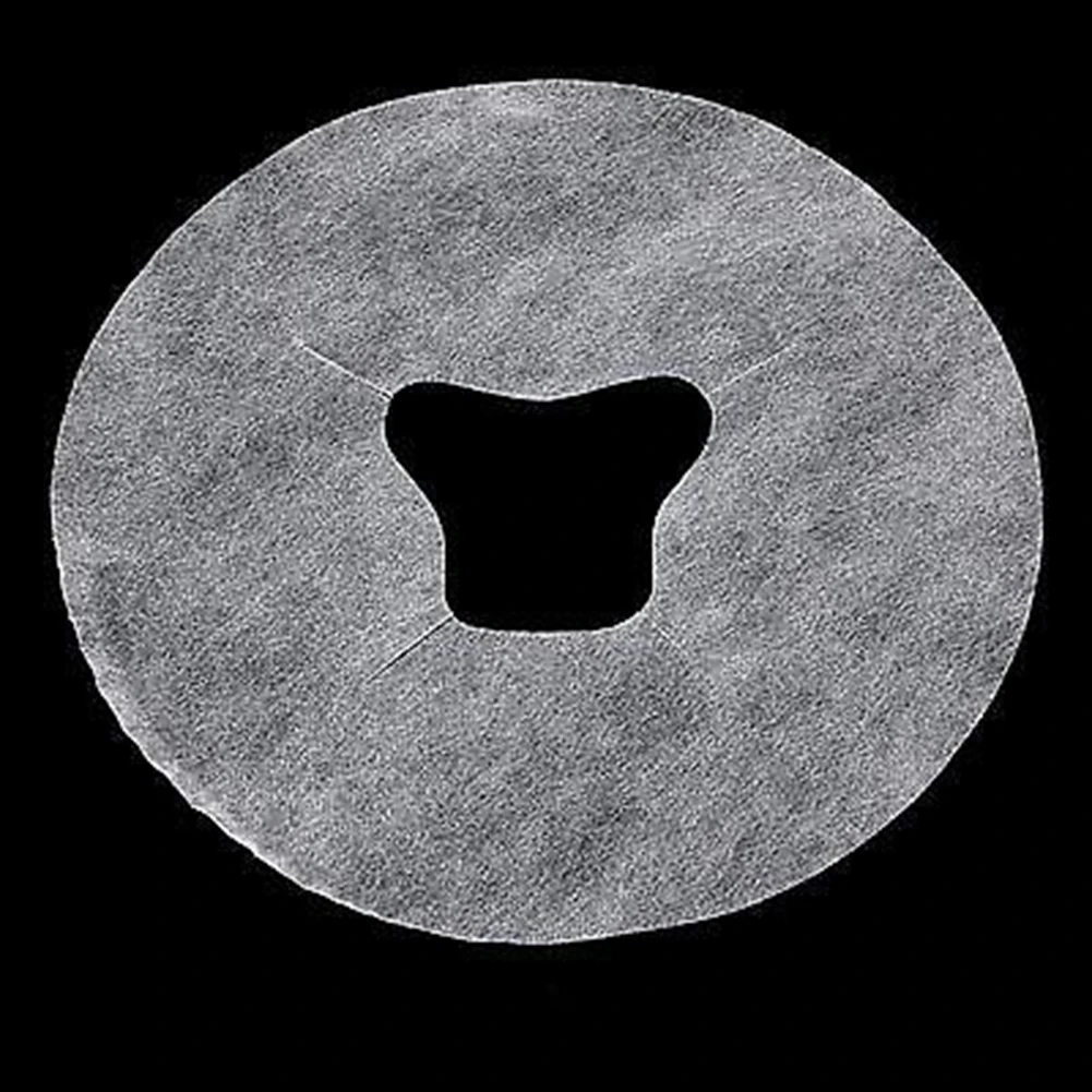 Одноразовая круглая Нетканая ткань для массажа кровати 100 шт. Обложка отверстий в