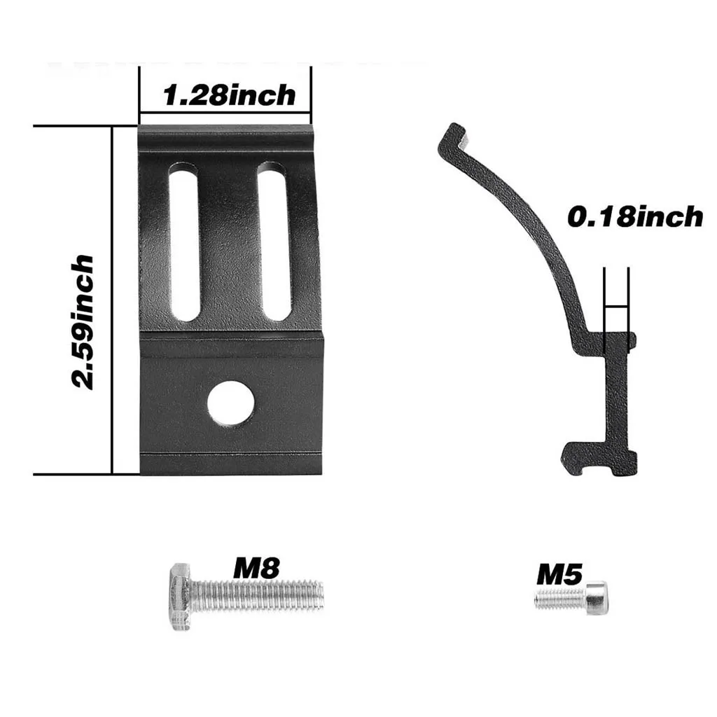 Универсальный Автомобильный светодиодный светильник Бар Кронштейн держатель