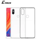 Ультратонкий прозрачный силиконовый чехол для Xiaomi Mi A3 A2 Lite A1 Mix Max Note 4 2 2S 3 Evo Play Pro, Мягкий защитный чехол из ТПУ