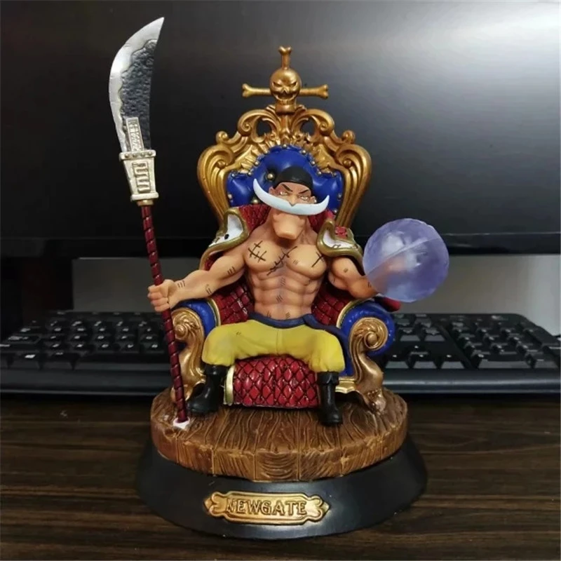 

One Piece GK Edward Newgate Action Figure Model 23cm Anime Prototype Whitebeard Statue Figma Collection Toy Desktop Decoration