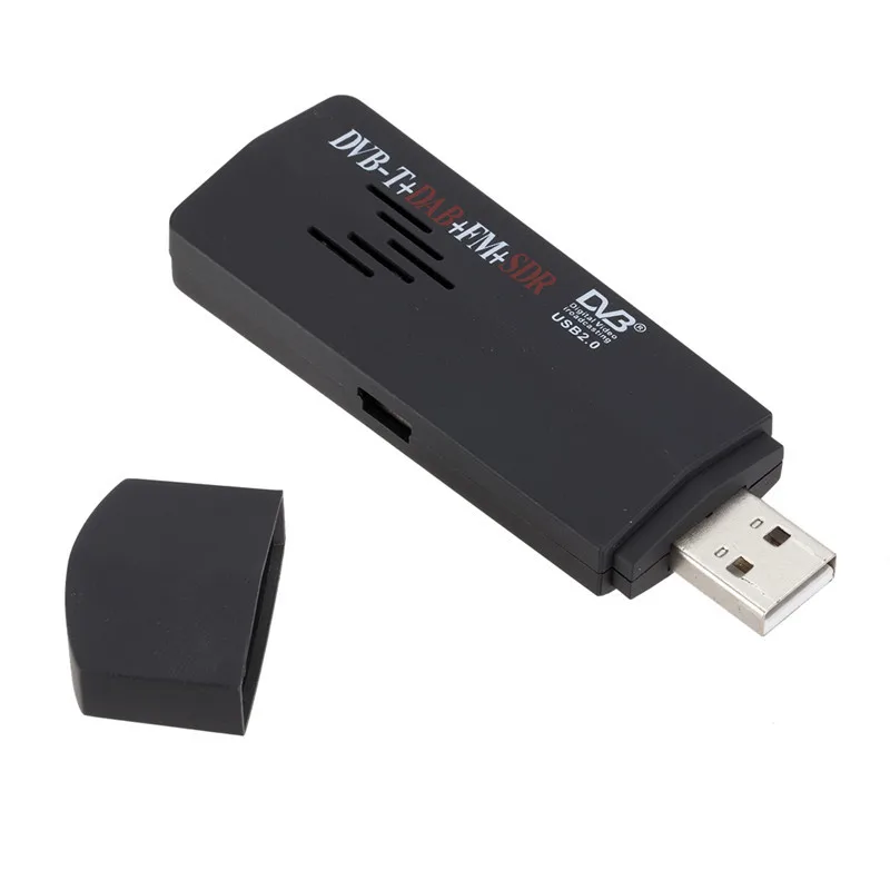 USB DVB-T + Φ Realtek RTL2832U R820T тюнер приемник оптовая продажа ТВ-Флешка ТВ Антенный |