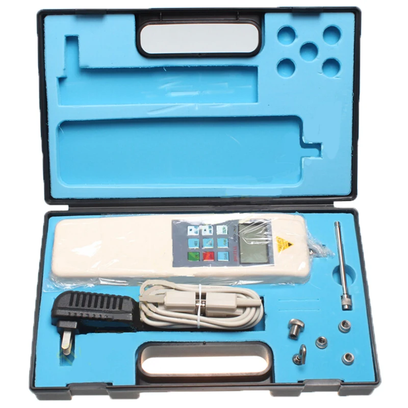 Абсолютно Новый цифровой толкатель Gage HF 100N измеритель силы тестер 100|force gauge