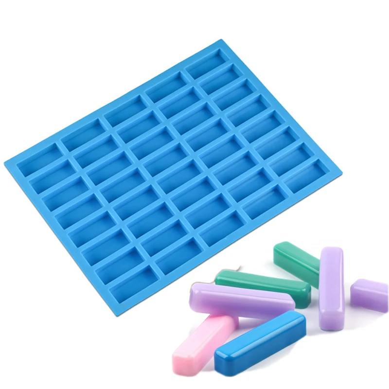 

40Holes Rectangle Silicone Ice Cube Mold Chocolate Dessert Jelly Fondant Candy Mould Cake Pastry Decoration Bakeware Baking Tool
