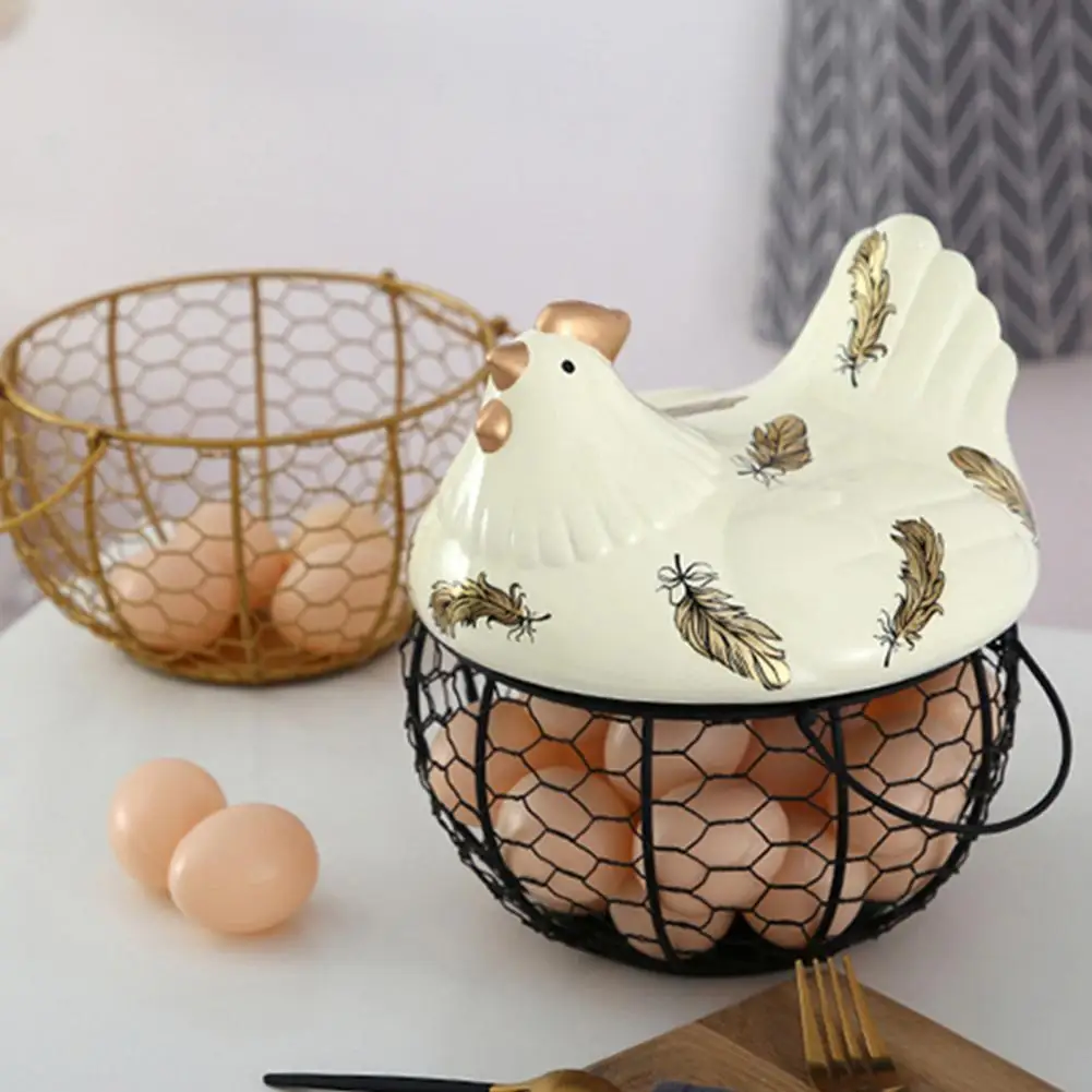 

Складная корзина для хранения яиц и фруктов, большая емкость