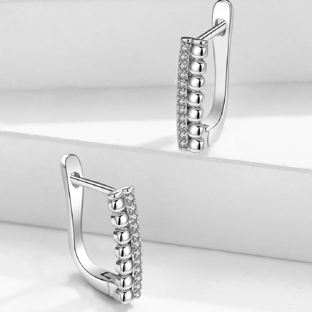 Женские серьги кольца из серебра 925 пробы|Серьги-кольца| |