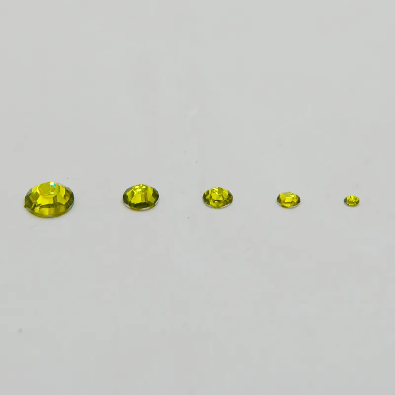 Горячая Акция Olivine цветные смешанные размеры хрустальные 3D акриловые стразы для