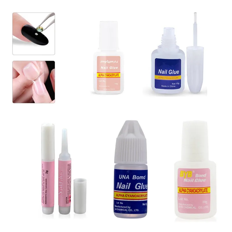 Новое поступление качественный горячая Распродажа 1 шт. 10 г накладные ногти клей