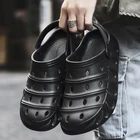 Сандалии быстросохнущие для мужчин и женщин, быстросохнущие шлепанцы для дома, пляжа, сада, ванной комнаты, летние тапки для пар