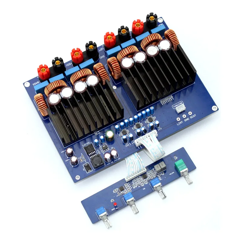 Плата усилителя высокой мощности Tas5630 2 1 плата Hi-Fi класса D o Opa1632 600 Вт + 2x300 48 В