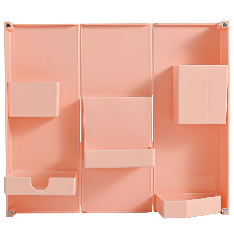 

W&G Desktop Stationery Storage Box Foldable Student Desk Storage Rack Ins Desk Rack Large Capacity Pen Holder