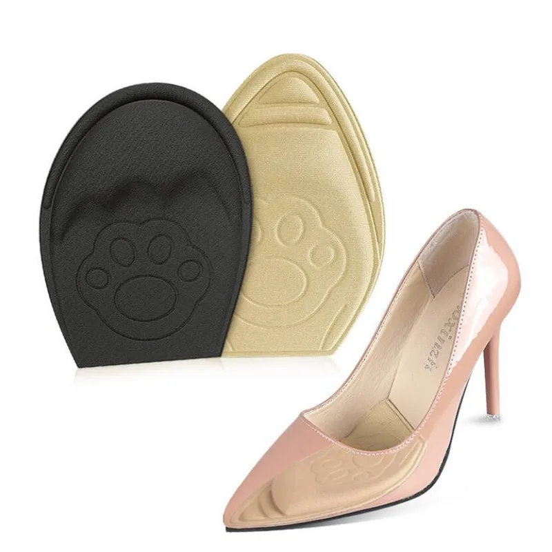 

1Pair Forefoot Pads Memory Foam Insoles for Shoes Inserts Women High Heels Sponge Plug Shoe Cushion Pain Relief Foot Care Pad