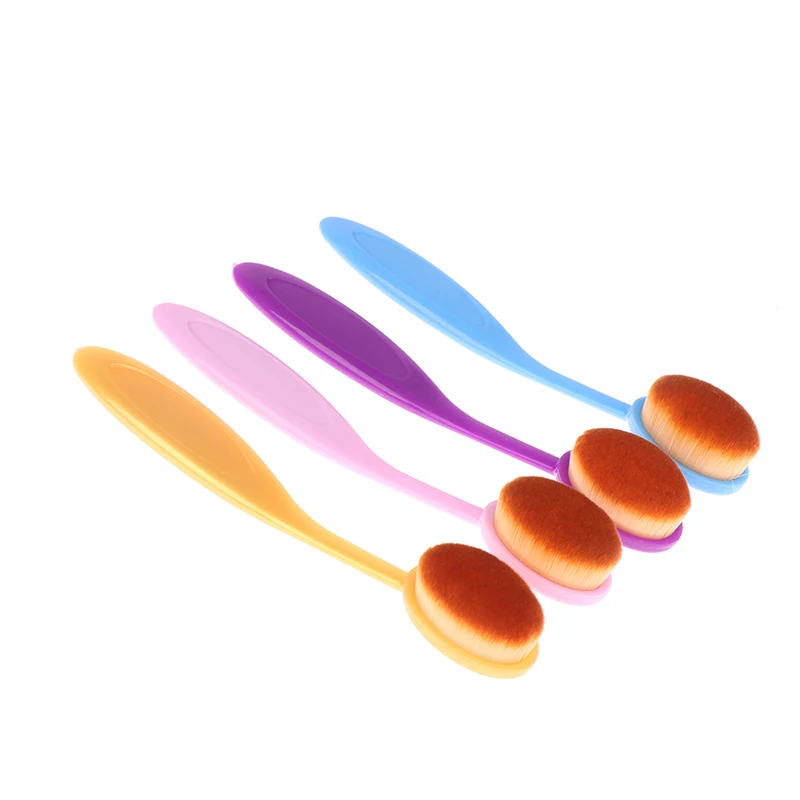 1 шт. Зубная щётка тональный крем для лица кисти рисования картин макияжные