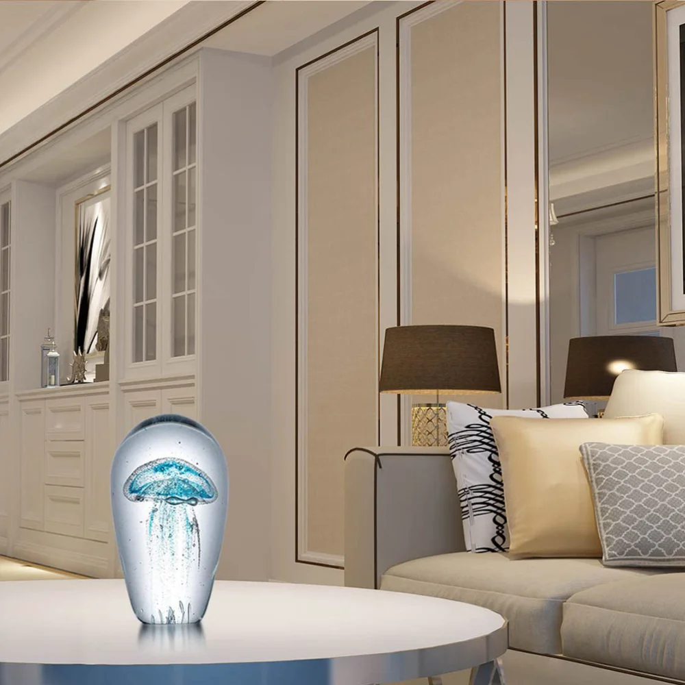 

1Pc Ornament Chic Jellyfish Ornament Modern Desktop Adornment