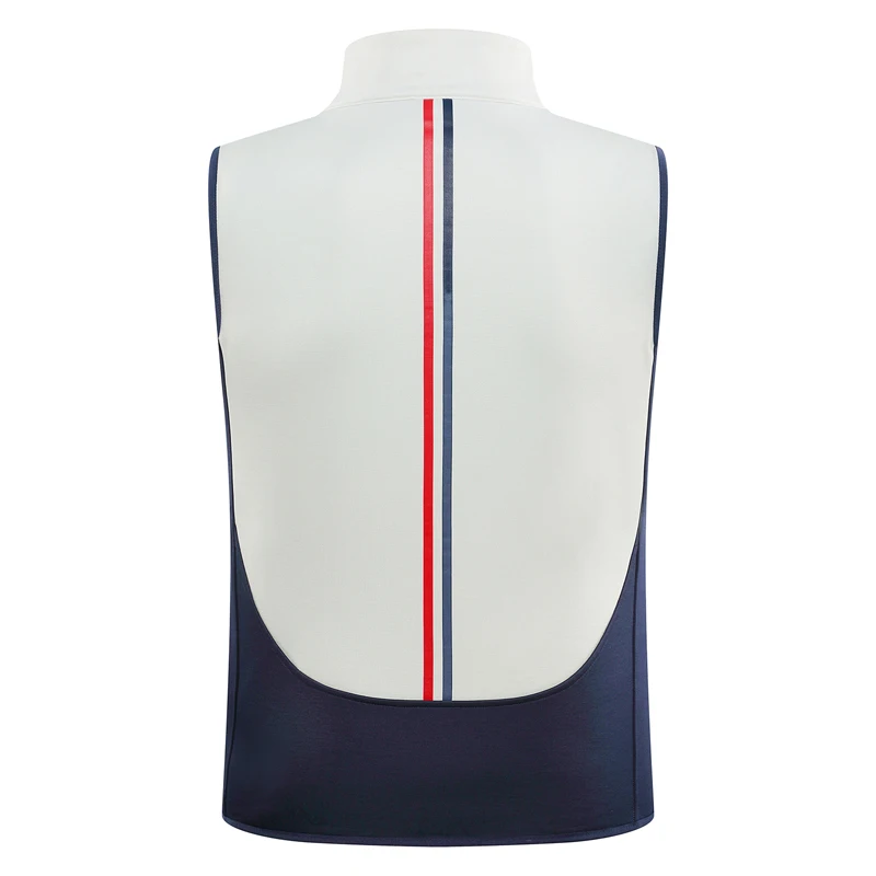 Осень-зима Толстая флисовая жилетка для гольфа мужской жилет одежда с плюшевой