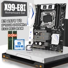 Комплект материнской платы JINGSHA X99 E8I LGA 201-3 V3V4 с XEON E5 2678V3 и 2 шт. 16 Гб DDR4 2400 МГц ECC REG ОЗУ с поддержкой Turbo Boost