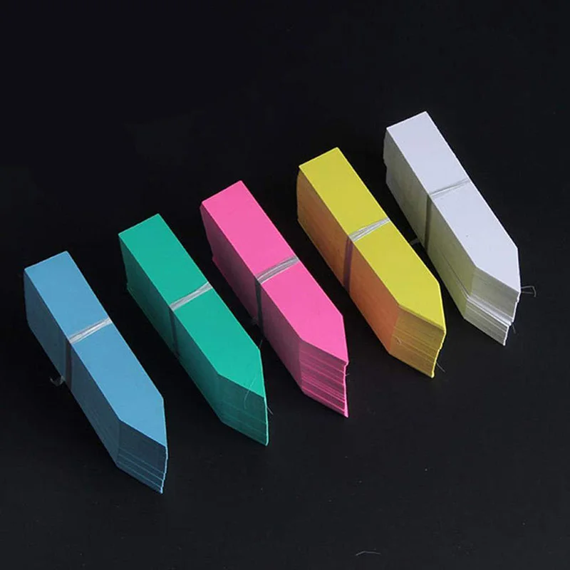 

100Pcs Plastic Plant Tags Garden Plant Labels Nursery Markers Flower Pots Seedling Labels Tray Mark Tools Garden Accessories
