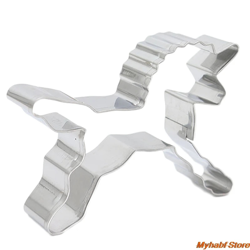 Нержавеющая сталь Единорог для нарезки печенья в виде милые конфеты прессформы