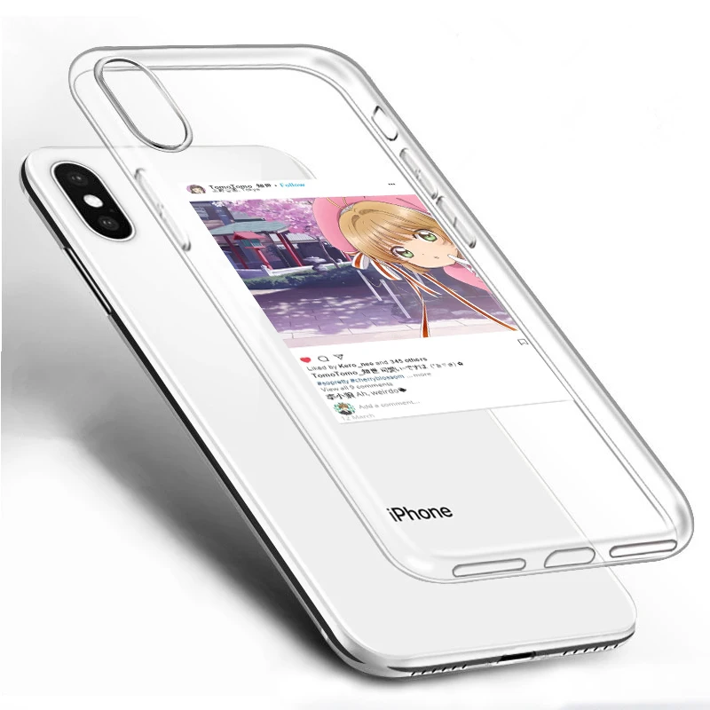 Забавный милый прозрачный мягкий чехол из ТПУ для IPhone 11 Pro XS MAX 8 7 6 6S Plus X XR 5 5S SE |
