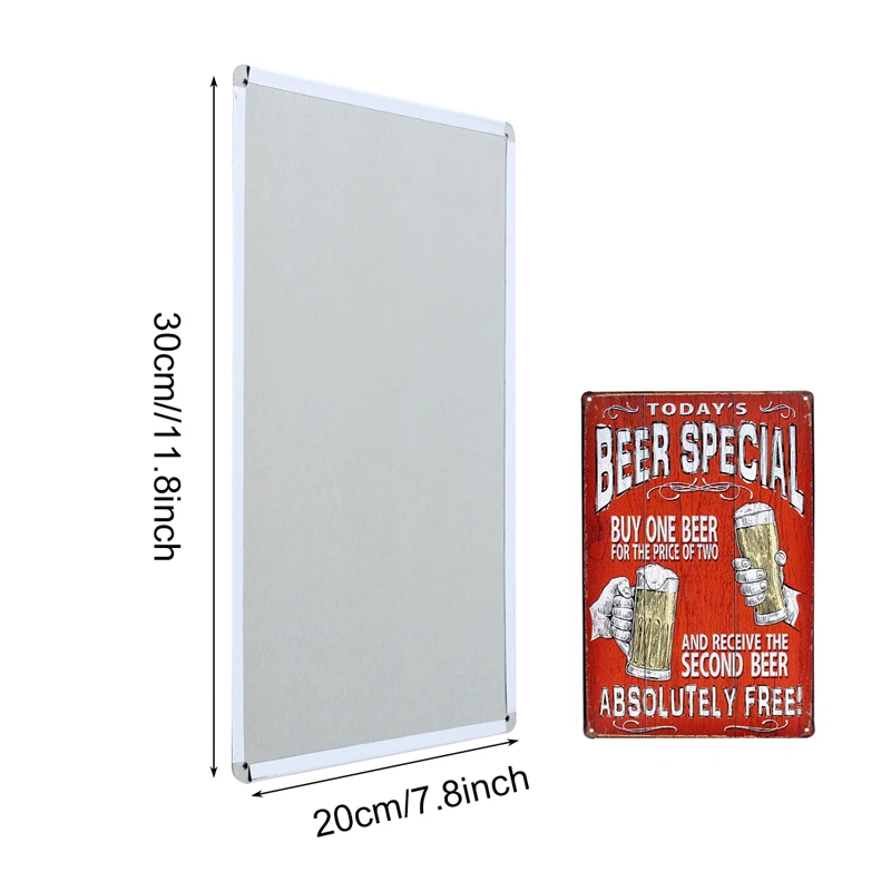 

Metal Tin Sign Mojito Martini Cocktail Beer Tea Plaque Vintage Decor For Pub Cafe Home Kitchen Tavern Wall Decor Art Stickers