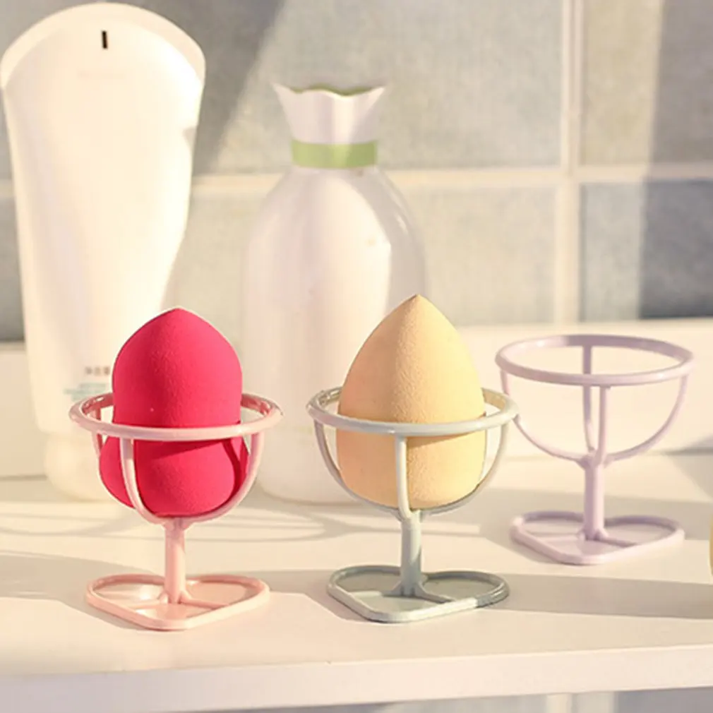 Портативный Размеры держатель спонжа для макияжа маленькая стабильный