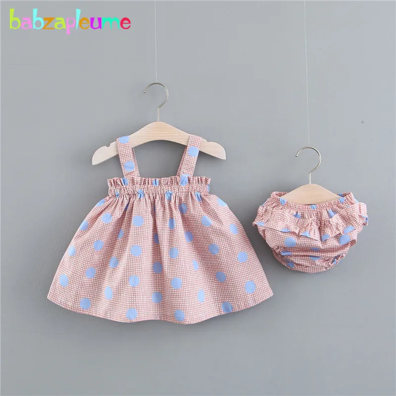

2Piece Summer Kids Girls Clothes Outfits Korean Fashion Cotton Sleeveless Pink Dress+Shorts Baby Boutique Clothing Set 2007-1