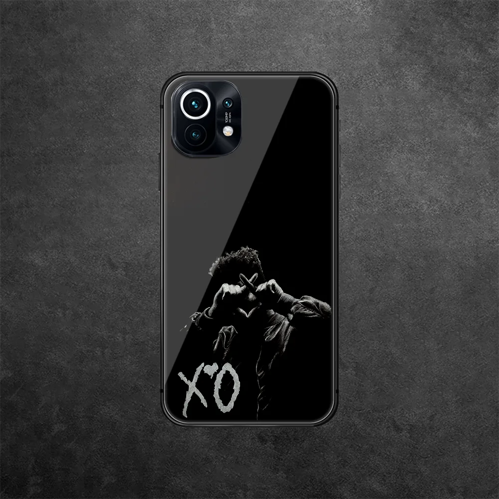 

XO The Weeknd Tempered Glass Phone Case Cover For Xiaomi Mi Poco A F X 2 3 8 9 10 11 T Pro Lite Ultra Max Nfc Waterproof Coque