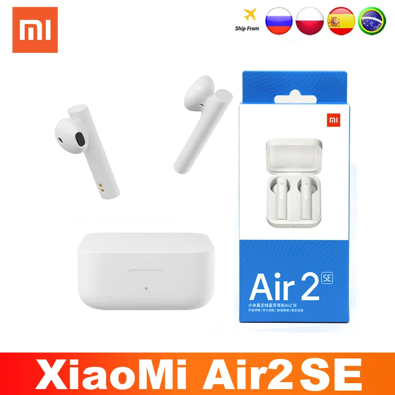 

2021 Xiaomi Air2 SE TWS Original Wireless Bluetooth 5.0 Earphone AirDots 2SE Mi True Redmi Airdots Earbuds Air 2 SE Eeaphones