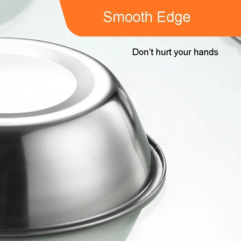 Большая емкость миска для собак из нержавеющей стали 201 кормления домашних