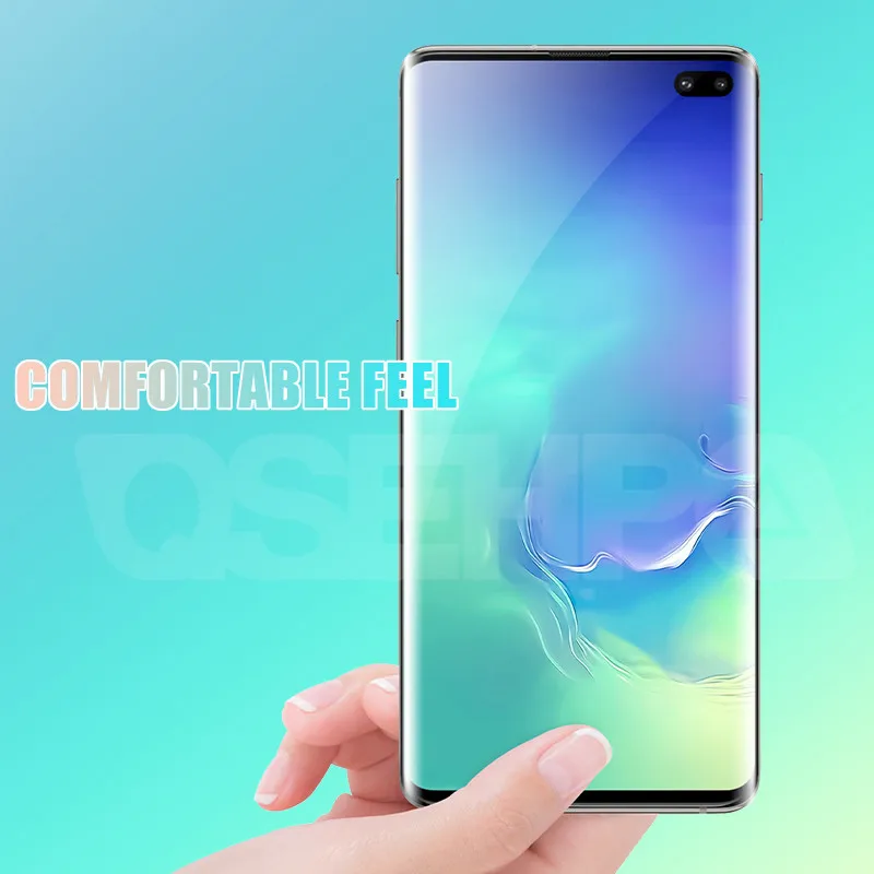 100D Защитное стекло для samsung Galaxy S10e S10 S9 S8 Plus Защита экрана для samsung S7 Edge A6 A8 Закаленное стекло пленка