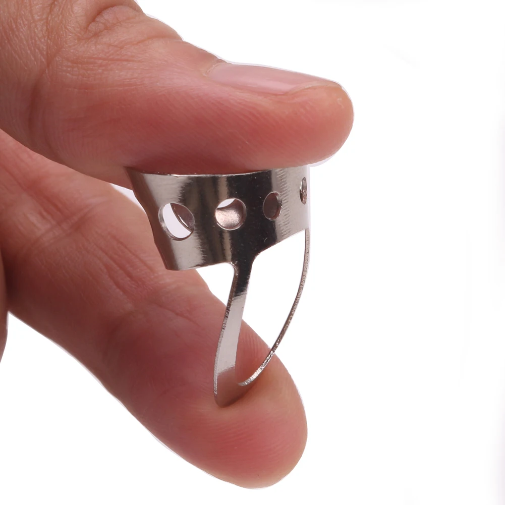 

8pcs Open Design Adjustable Stainless Steel Fingerpicks Acoustic Guitar Banjo Finge Picks Stringed Musical Instruments Accessory