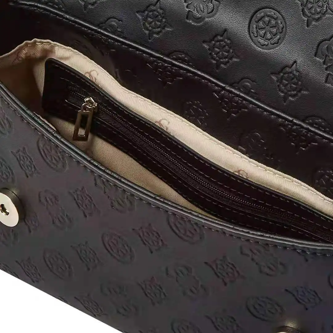 

Embossed Pendant Veil Chain Bag Women's Shoulder Crossbody Small Square Bag