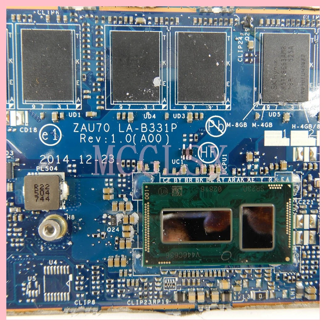 CN-0TRWNX для ноутбука LATITUDE 13 7350 материнская плата с LA-B331P CPU 8GB RAM TRWNX работает идеально