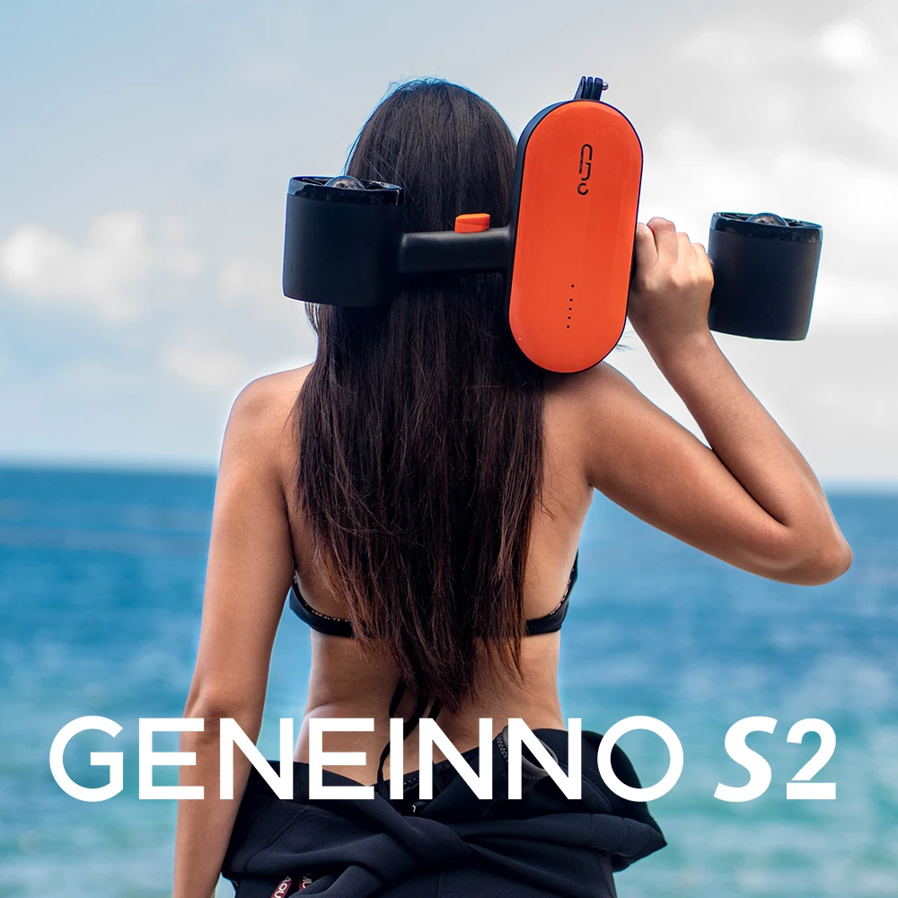 Скутер для плавания Geneinno S2 Trident подводный мотоцикл подводное плавание бассейн