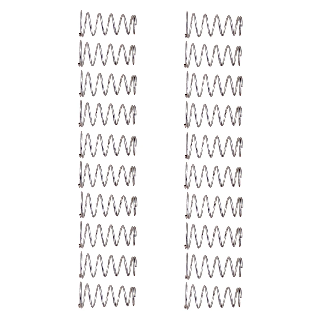 20 stücke elektrische gitarre bass pickup brücke saitenhalter sättel frühling für elektrische gitarrebass pickup free global