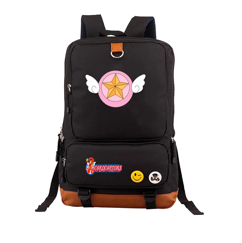 

Anime Card Captor Sakura Backpack Printing Teenages Children School bookBags Shoulder Bags Rucksack Unisex Backpacks