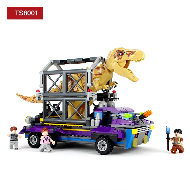 Фигурки Динозавров Юрского периода конструктор тираннозавр совместимы с