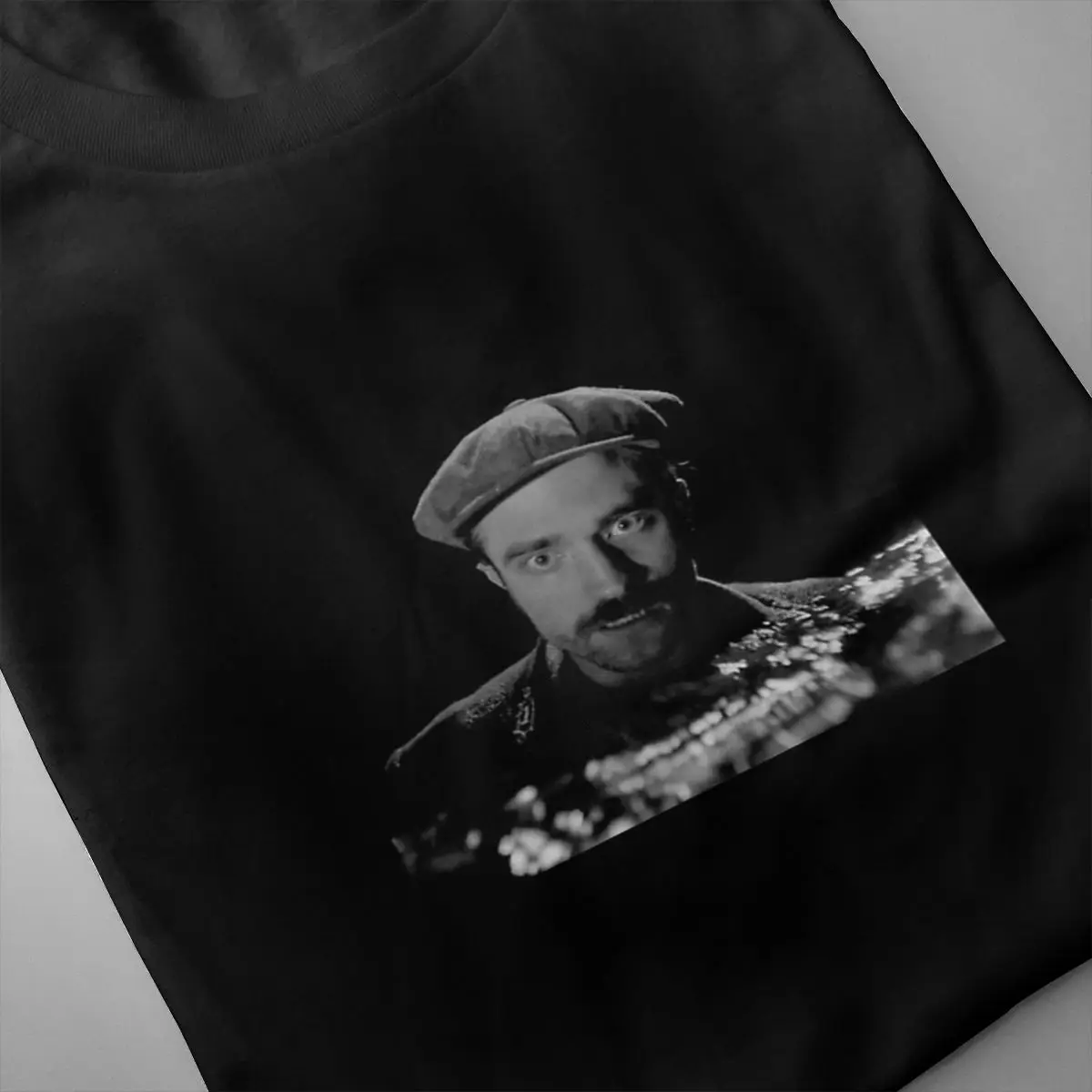 Мужская Винтажная футболка с коротким рукавом круглым вырезом 100% хлопок | одежда