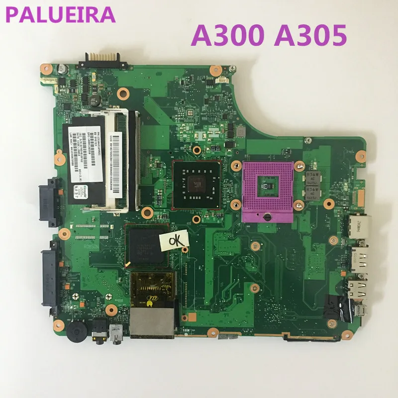 PALUBEIRA для toshiba satellite A300 A305 интегрированная материнская плата ноутбука 6050A2169901 V000126620 основная плата протестирована